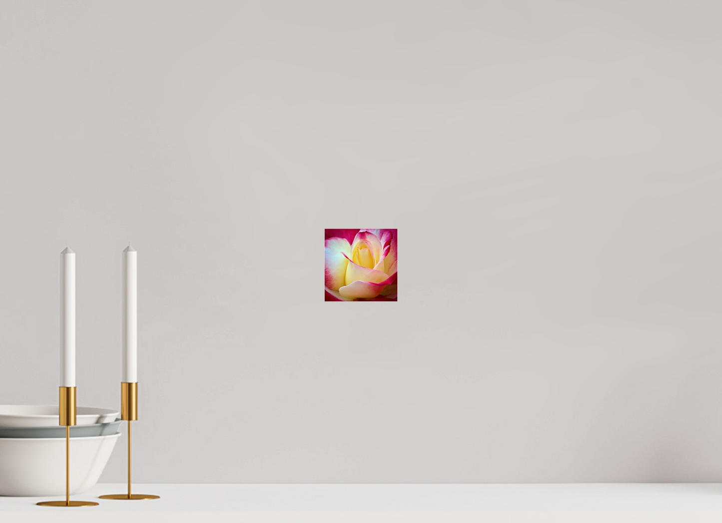 Open My Heart - photo print under acrylic glass