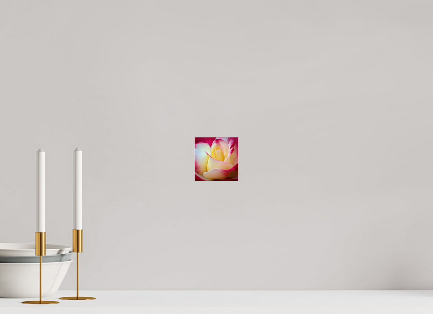 Open My Heart - photo print under acrylic glass