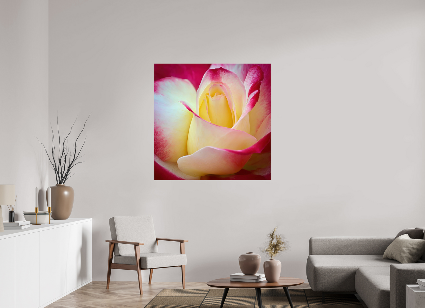 Open My Heart - photo print under acrylic glass