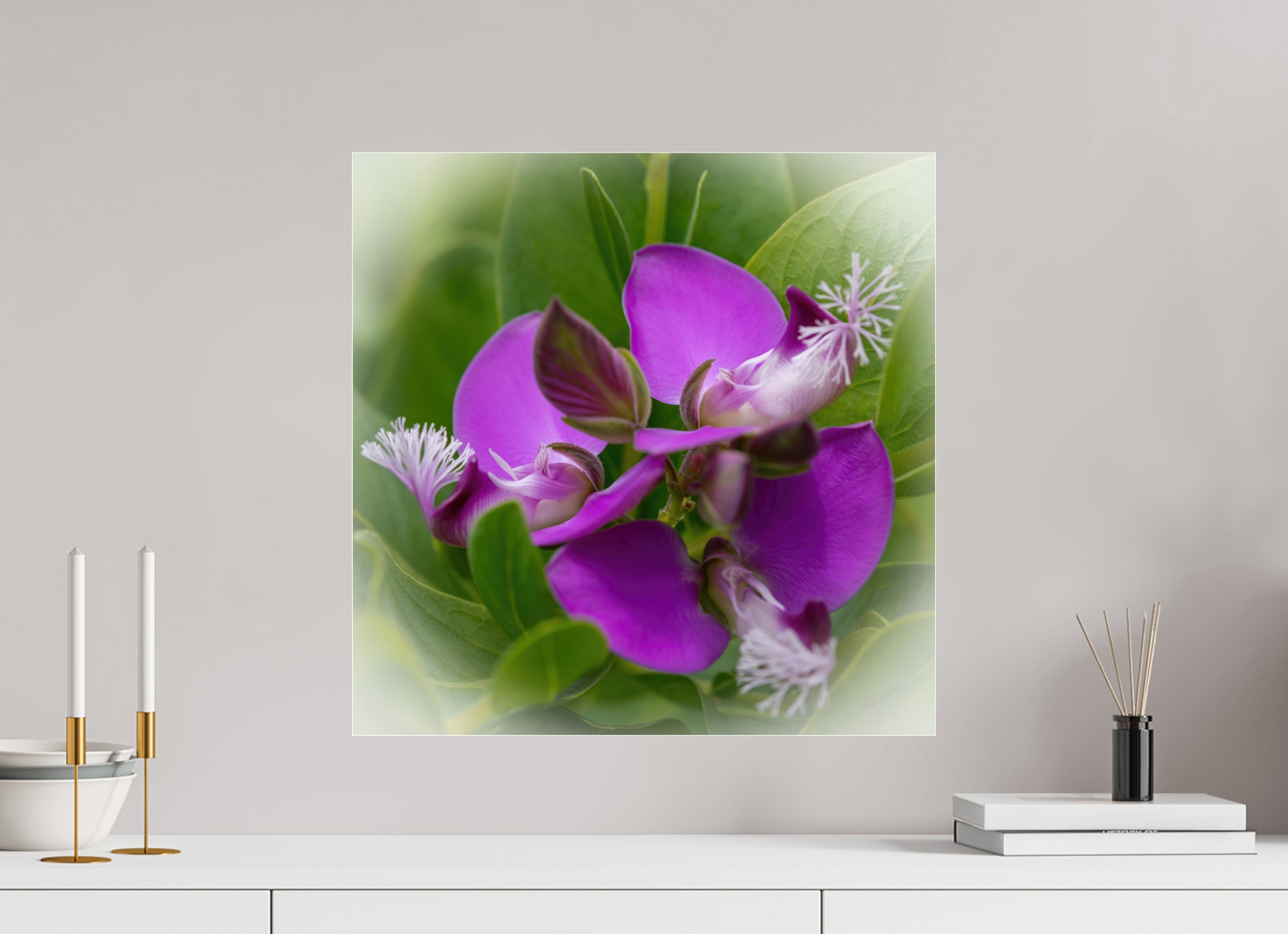 Tranquility - photo print under acrylic glass