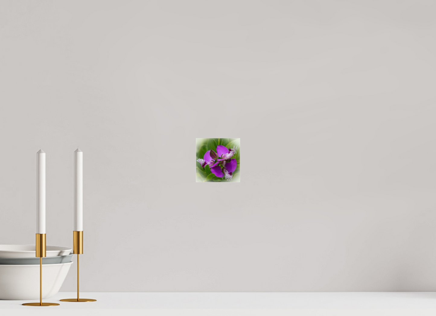 Tranquility - photo print under acrylic glass