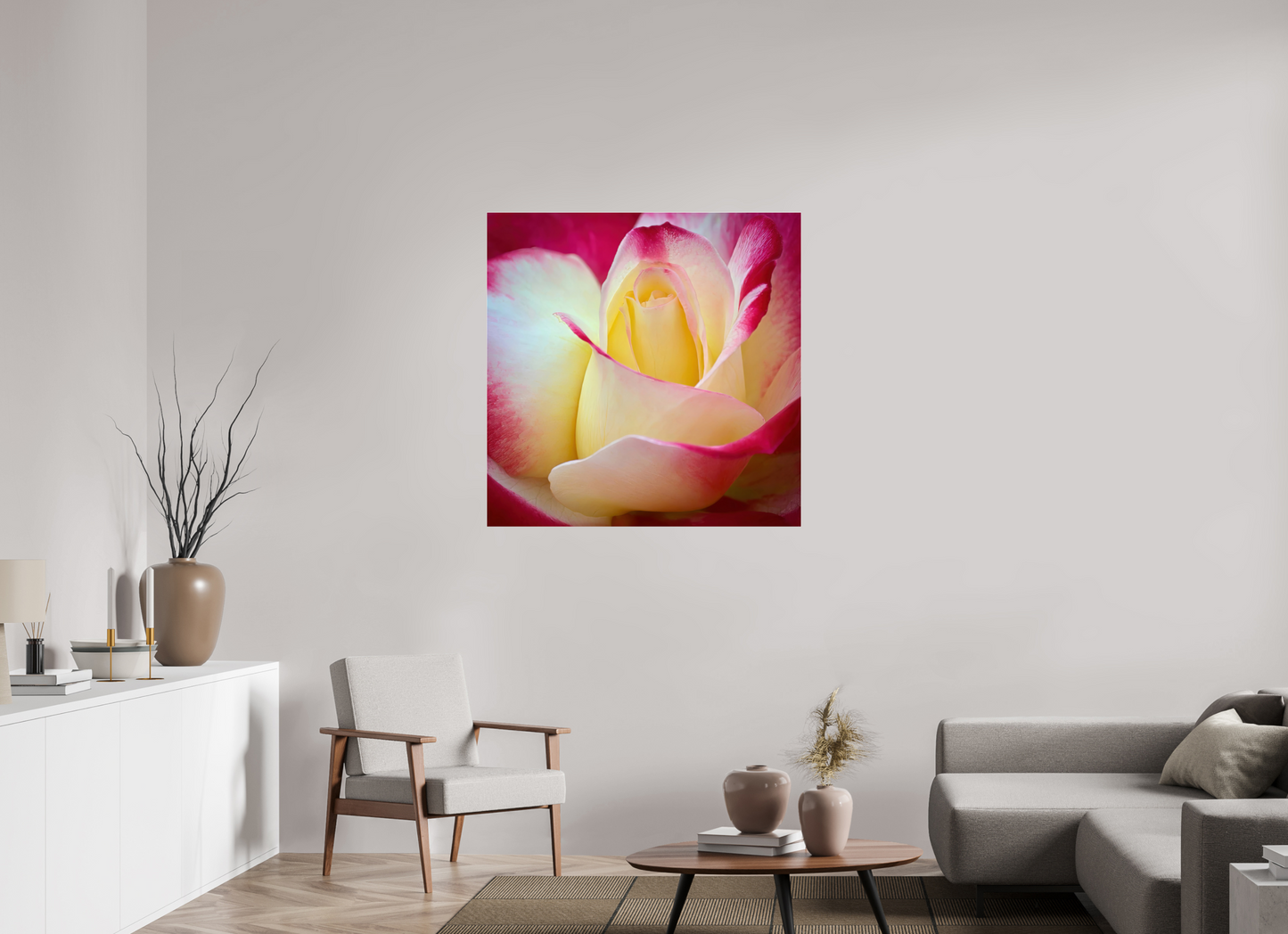 Open My Heart - photo print under acrylic glass
