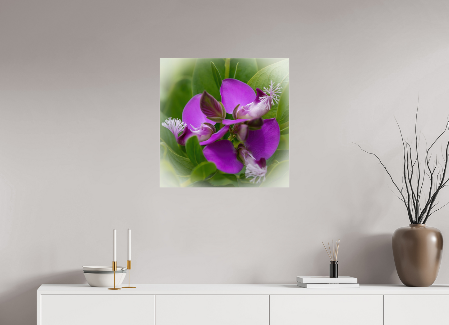 Tranquility - photo print under acrylic glass