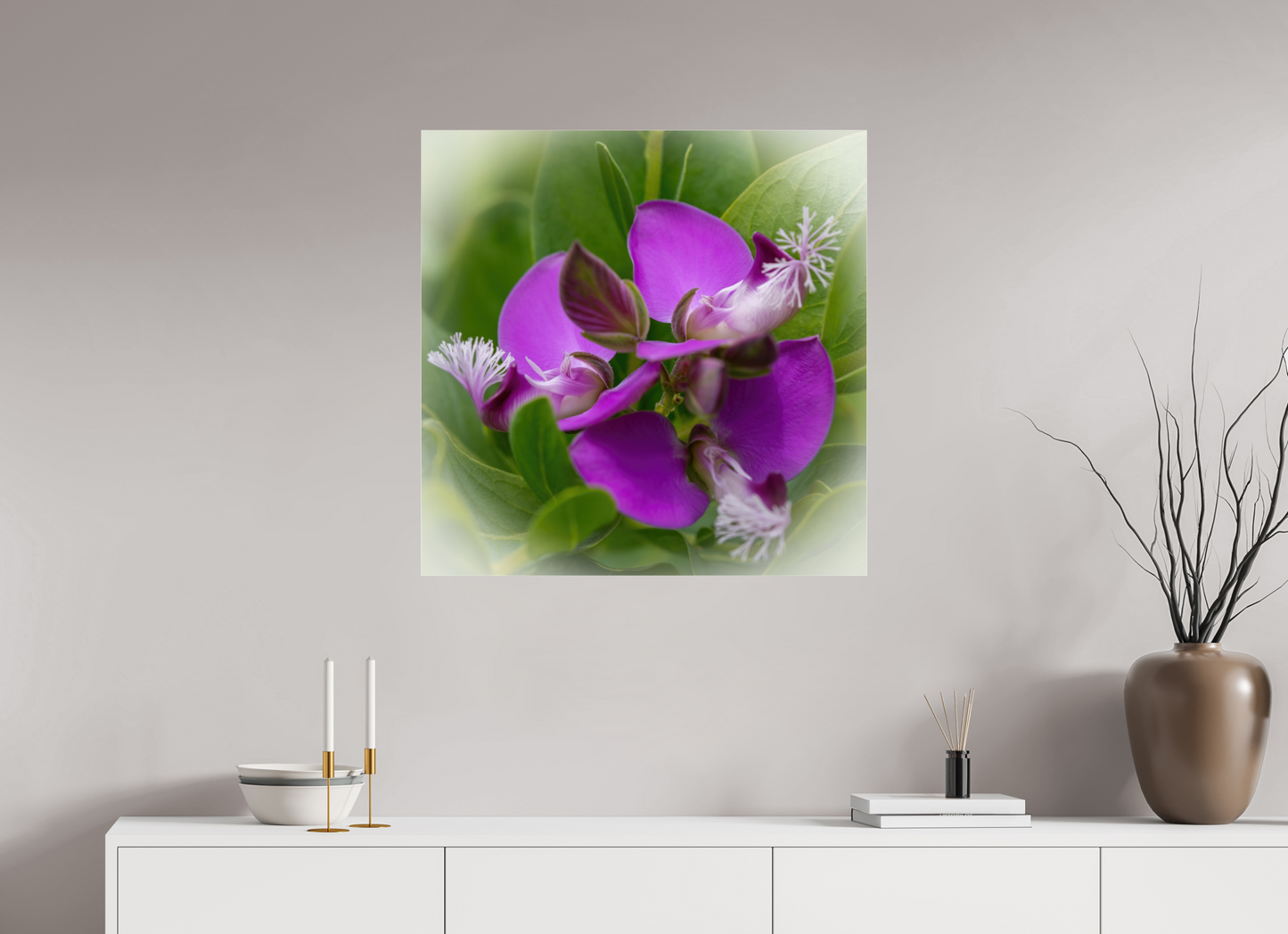 Tranquility - photo print under acrylic glass